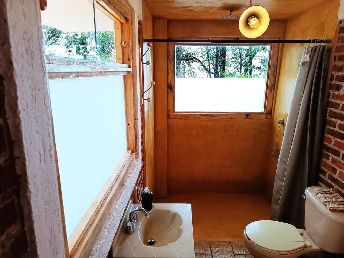Cabana Para Pareja En El Bosque Ib Acaxochitlán 외부 사진